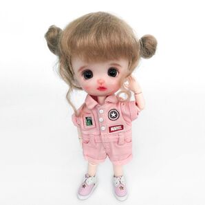 つなぎ サロペット 服 ふく オビツ11 ねんどろいどどーる オーバーオール 洋服 ピコニーモ ピコドー9 10 コスチューム