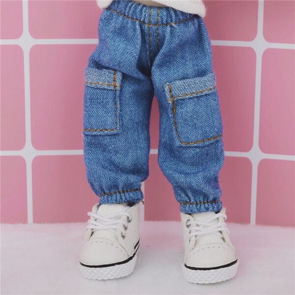 カーゴパンツ ズボン ジーンズ デニム パンツ 服 ピコニーモP ピコドー9 オビツ11 ねんどろいどどーる 着せ替え