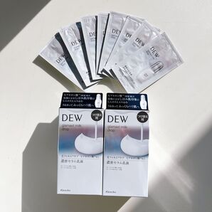 DEW グラマストミルクドロップ レフィル 80ml×2 サンプル7回分付き