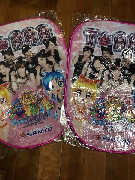 SANYO CR海物語アクアwithT-ARA イスカバー2個セット 未使用 非売品