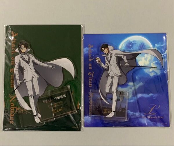 進撃の巨人 アクリルスタンド リヴァイ ノビエース 2点