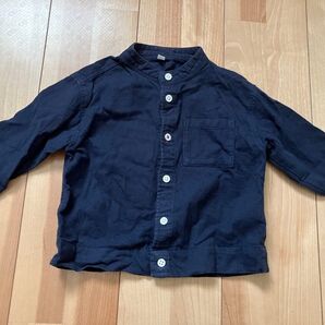 無印良品 90cm 長袖シャツ