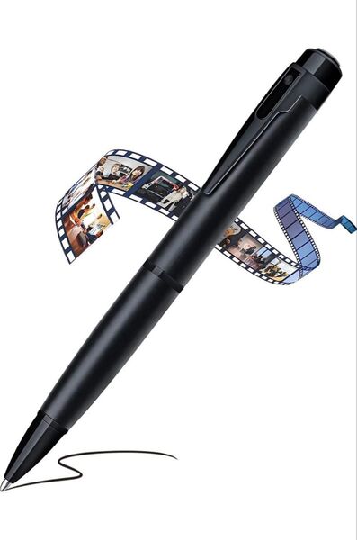 小型カメラ ペン型カメラ 超小型 カメラ ボールペン型 防犯カメラ 室内 録画録音 1080P USB充電式 日本語取扱説明書付