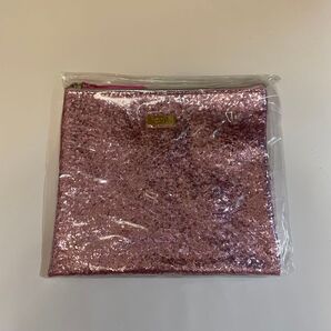 tarte タルト ノベルティ ポーチ ピンク ラメ