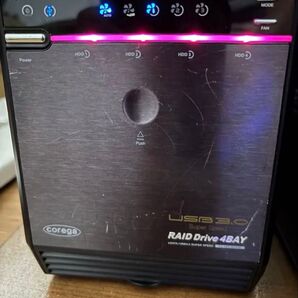 Corega 4BAY RAID CG-HDC4EU3500 2TBx4本
