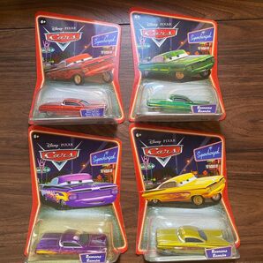 カーズ マテル キャラクターカー6 Disney PIXAR カーズ Supercharged Ramone 4台セット 絶版品