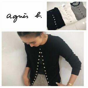  Agnes B button cardigan money . size 1 200128