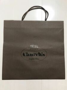  new goods Church Church*s paper bag shopa-shopa- sack large size width 42 × length 40 × inset 14 ②