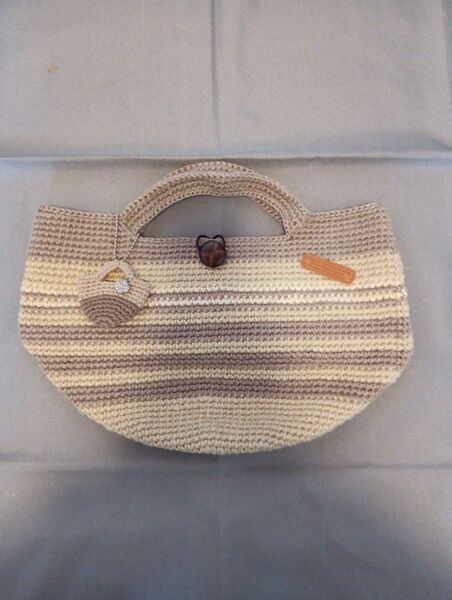 ハンドメイド 麻紐バック