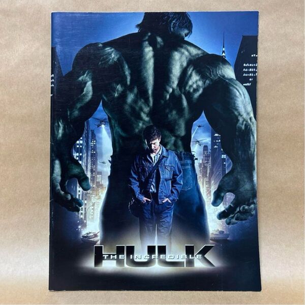 The Incredible Hulk インクレディブル・ハルク パンフレット