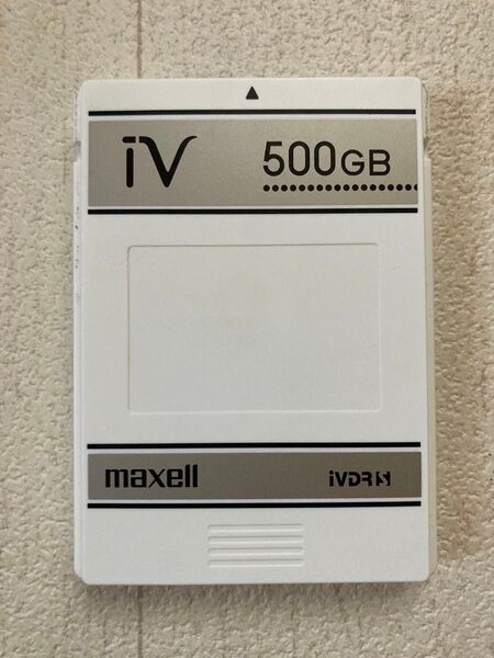 maxell iVDR-S 500GB 録画用メディア