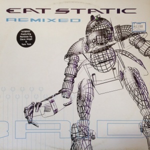 12inchレコード　EAT STATIC / HYBRID REMIXED