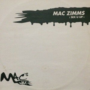 12inchレコード　MAC ZIMMS / SEX U UP
