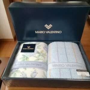 新品　箱入り　未開封　MARIO VALENTINO　フェイスタオル　２枚セット　未使用