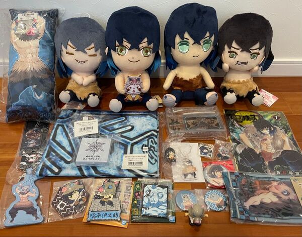 鬼滅の刃 嘴平伊之助 グッズ セット まとめ売り ぬいぐるみ フィギュア アニメ マスコット