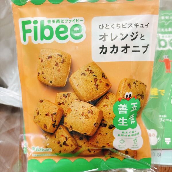 ミツカン Fibee オレンジとカカオニブ 35g×6袋 食物繊維 ダイエット