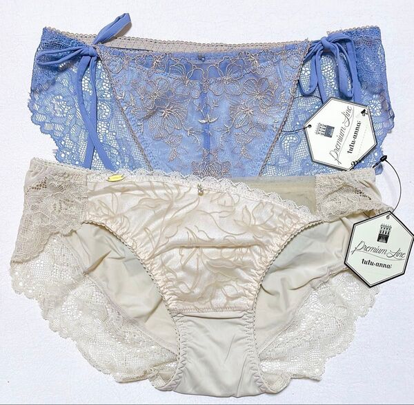 tutuanna 新品 上品プレミアムライン 高級ショーツ2枚set Mサイズ チュチュアンナ