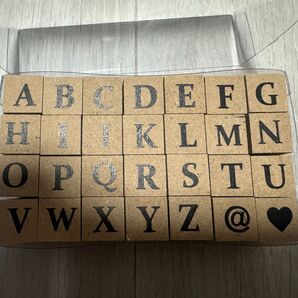 アルファベットスタンプセット