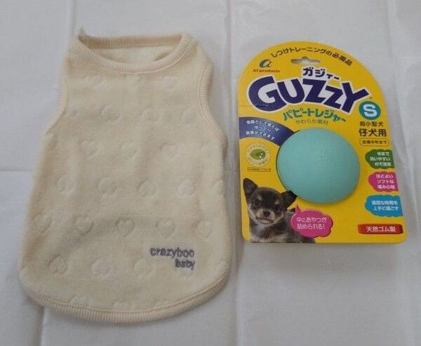 犬服 crazyboo baby:中古タンクトップ・新品しつけ玩具GUZZY