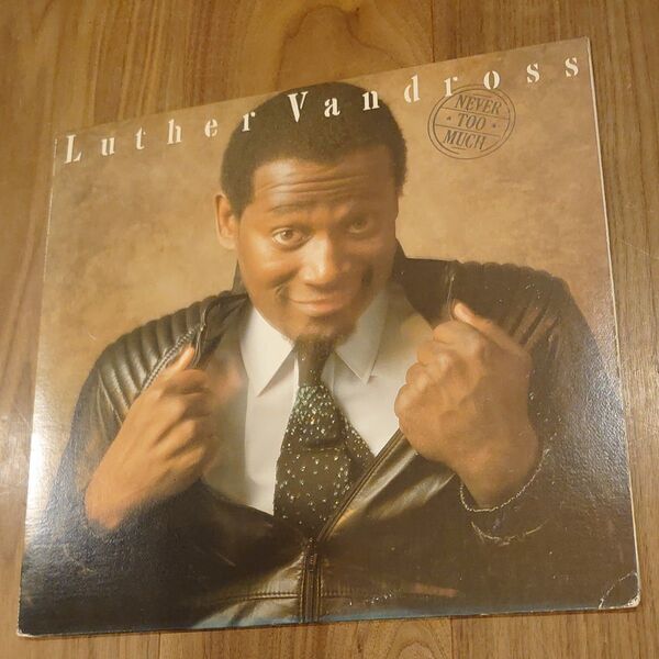 《us org》 LUTHER VANDROSS -never tOO MUCH レコード ルーサー・ヴァンドロス