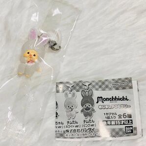 モンチッチ めじるしアクセサリー チムたん 白 ガチャ