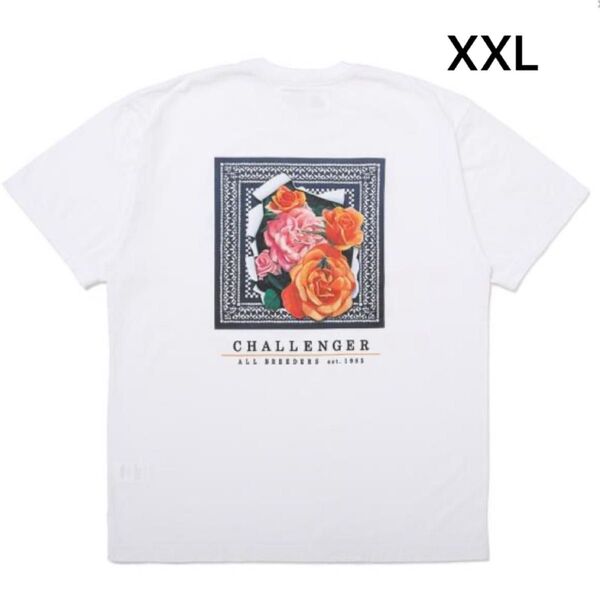 challenger rose bandana tee xxl