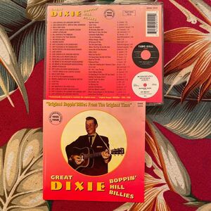 Various Great Dixie Boppin' Hill Billies CD 30 Track ロカビリー