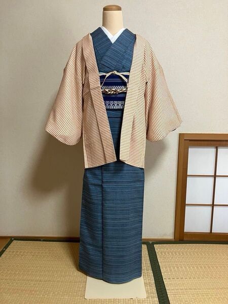 お値下げしました!着物・帯・羽織3点セット