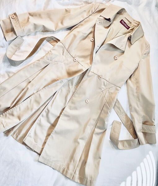 MaxMara トレンチコート ベージュ レディース size 42 XL