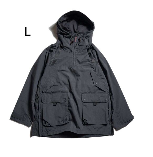 NANGA HINOC FIELD ANORAK PARKAチャコールL