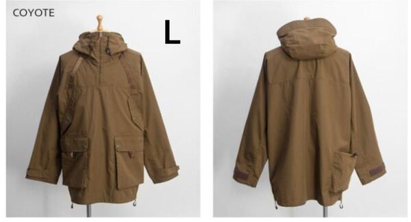 NANGA HINOC FIELD ANORAK PARKAコヨーテL