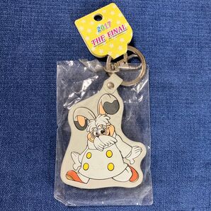 スペースワールド ムニムニ博士 キーホルダー 北九州市 ヴィッキーラビットのおじいちゃん 2017 THE FINAL スペワ