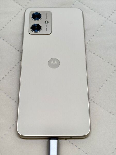 MOTOROLA g64y 5G ワイモバイルSIMフリー バニラクリーム スマホケース付