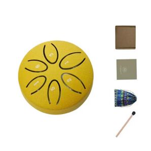 スチールドラム ミニエテリアルドラム 6音 ペンタトニックスケール 3インチ