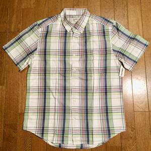 新品 OLDNAVY USA規格 オールドネイビー メンズ ボタンシャツ 半袖 チェックシャツ　Tシャツ