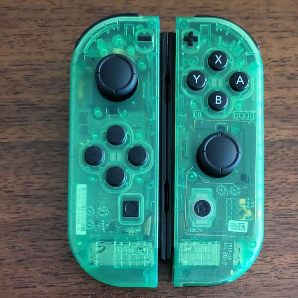 Nintendo Switch ジョイコン クリアグリーン 動作確認済 カスタム品