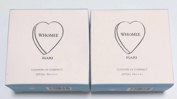 【WHOMEE フーミー】クッションUVパクト 12g 2点セット