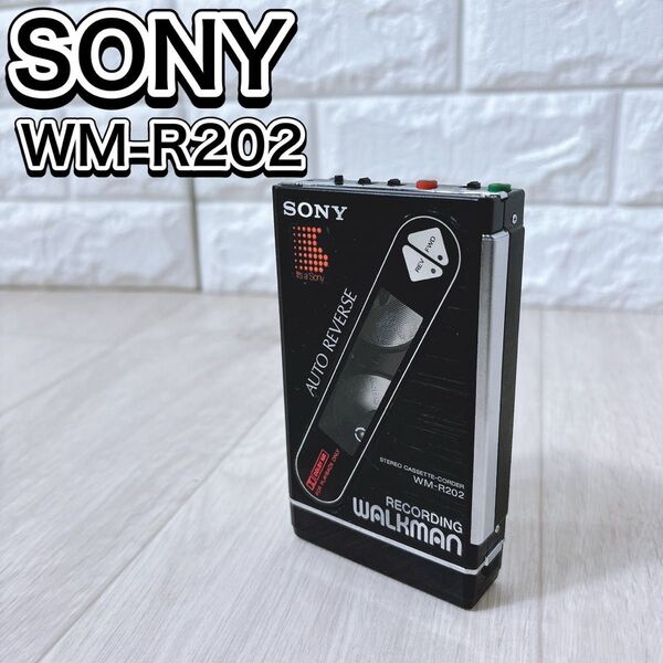 現状 SONY ソニー カセットプレーヤー WALKMAN WM-R202 希少