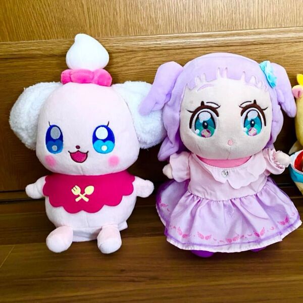 抱っこしくおせわして プリンセスエルちゃん いただきますペコリン プリキュア おもちゃ ぬいぐるみ セット