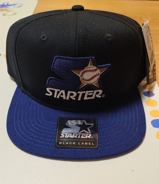 北海道日本ハムファイターズ キャップ STARTER BLACK LABEL