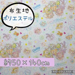 生地 ハギレ 【ダッフィー カラフルハピネス ⑩ 】