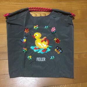 新品未使用☆ハイジ刺繍折りたたみエコバッグトートバッグサイズM