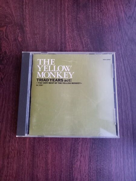 CD THE YELLOW MONKEY TRIAD YEARS act1 イエモン イエロー モンキー スパーク Jam ベスト