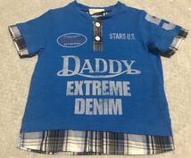 ★ダディオダディ★半袖Ｔシャツ★95★DADDY OH DADDY★重ね着風_画像1