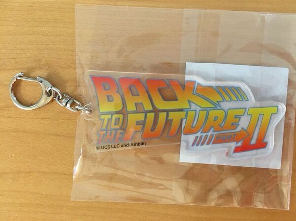 BACK TO THE FUTURE バックトゥザフューチャー ロゴキーホルダー