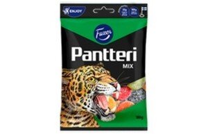 Fazer Pantteri ファッツェル パンテリ ミックス リコリス 4 袋 x 180gセット フィンランドのリコリスです