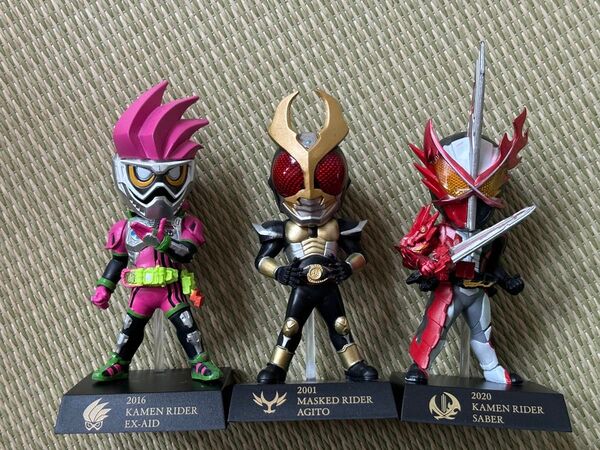 仮面ライダー一番くじ デフォルメクスフィギュア 3体セット
