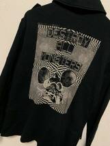 ★値下げ交渉あり ヒステリックグラマー destroy all monstersミリタリージャケット L813 超美品 サイズM デストロイ hysteric glamour_画像9