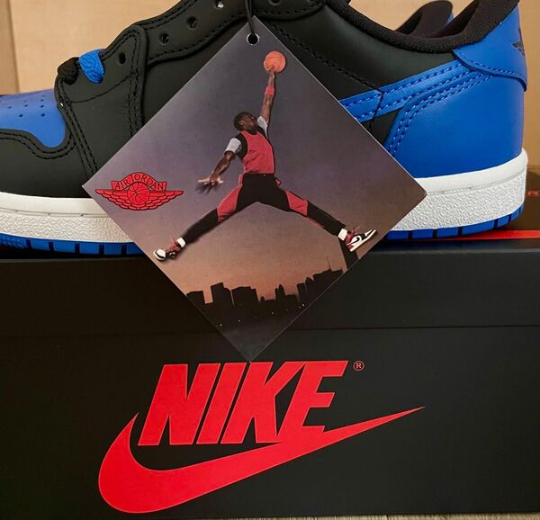 ナイキ エアージョーダン1 ロー 85 NIKE AIR JORDAN 1 LOW 85 Black and Royal Blue