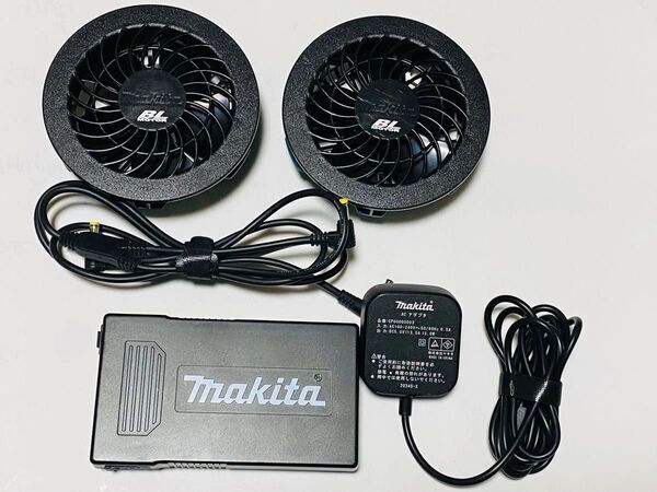 「美品」マキタ 充電式バッテリー・ファンジャケット専用 空調服用